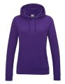 Dames Hoodie College AWDis JH001F Purple